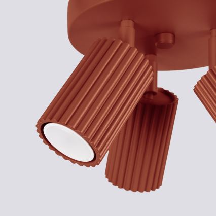 Brilagi - LED-Spot CRESTO 3xGU10/10W/230V rot