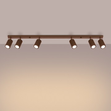 Brilagi - LED-Spot CRESTO 6x GU10/10W/230V, braun