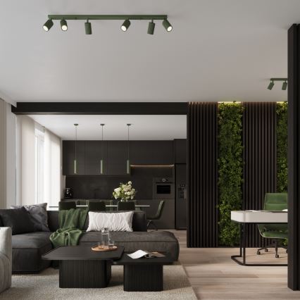 Brilagi - LED-Spot CRESTO 6xGU10/10W/230V grün