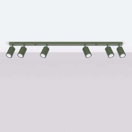 Brilagi - LED-Spot CRESTO 6xGU10/10W/230V grün