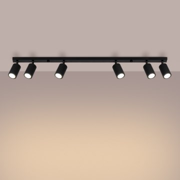 Brilagi - LED-Spot CRESTO 6xGU10/10W/230V schwarz