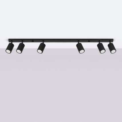 Brilagi - LED-Spot CRESTO 6xGU10/10W/230V schwarz