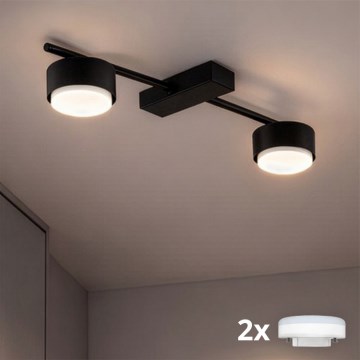 Brilagi - LED-Spot MONO 2xGX53/13W/230V schwarz