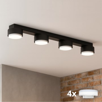 Brilagi - LED-Spot MONO 4xGX53/30W/230V schwarz
