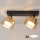 Brilagi - LED Spotleuchte AURA LUX 2xGX53/30W/230V schwarz/gold