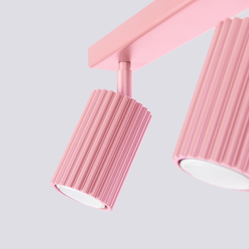 Brilagi - LED-Spotleuchte CRESTO 2xGU10/10W/230V rosa