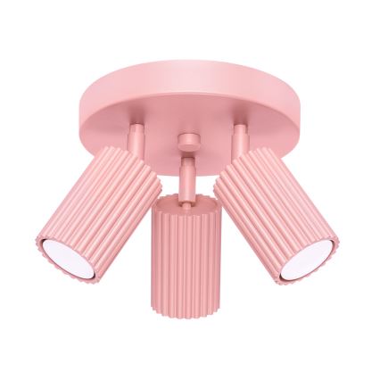 Brilagi - LED-Spotleuchte CRESTO 3x GU10/10W/230V rosa