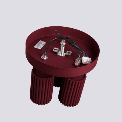 Brilagi - LED-Spotleuchte CRESTO 3xGU10/10W/230V burgunderrot