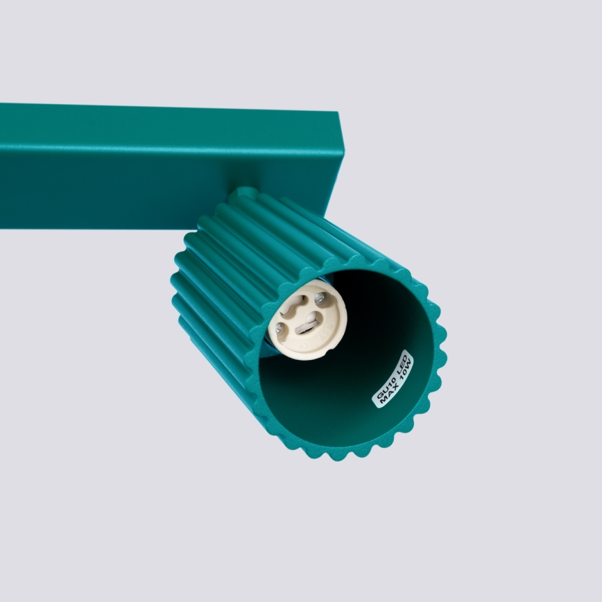 Brilagi - LED Spotleuchte CRESTO 3xGU10/10W/230V türkis