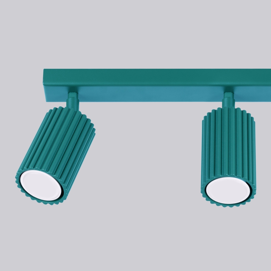 Brilagi - LED Spotleuchte CRESTO 3xGU10/10W/230V türkis