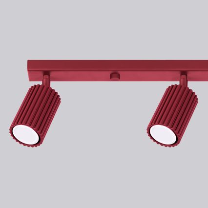Brilagi - LED-Spotleuchte CRESTO 4xGU10/10W/230V Bordeaux