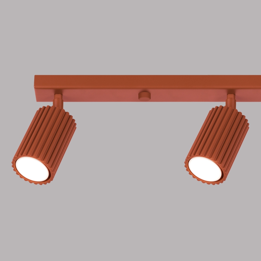 Brilagi - LED-Spotleuchte CRESTO 4xGU10/10W/230V rot