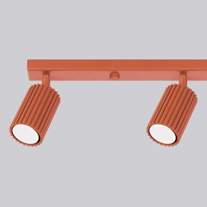 Brilagi - LED-Spotleuchte CRESTO 4xGU10/10W/230V rot