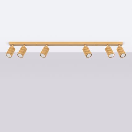 Brilagi - LED-Spotleuchte CRESTO 6xGU10/10W/230V goldfarben