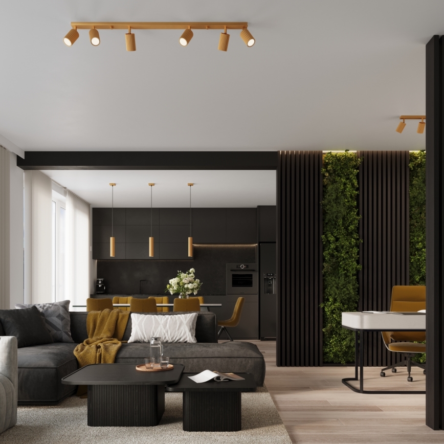 Brilagi - LED-Spotleuchte CRESTO 6xGU10/10W/230V goldfarben