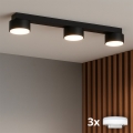 Brilagi - LED-Spotleuchte MONO 3xGX53/12W/230V schwarz