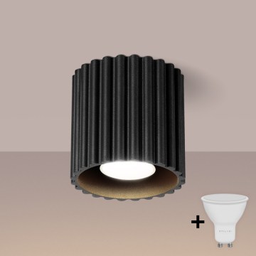 Brilagi - LED-Spotleuchte SFERA 1xGU10/10W/230V Ø 10 cm schwarz