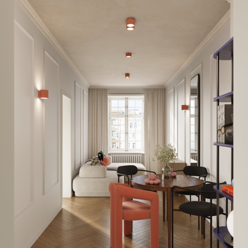 Brilagi - LED-Spotleuchte SFERA 1xGX53/30W/230V Ø 10 cm rosa