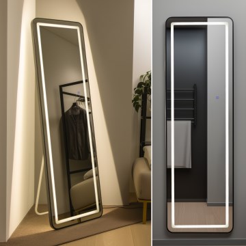 Brilagi - LED-Standspiegel BELLEZA LED/42W/230V 160x50 cm IP44 CRI 90 dimmbar + CCT