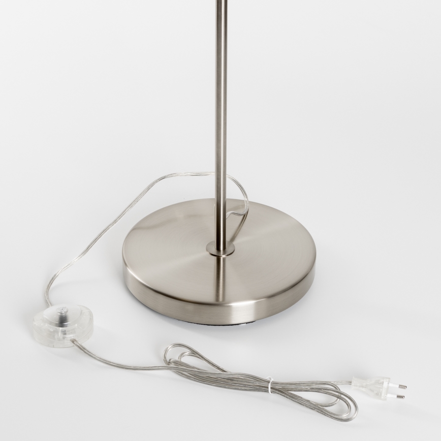 Brilagi - LED-Stehlampe CERIA 1xE27/40W/230V Ø 25 cm grau/mattchrom