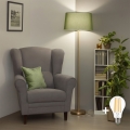 Brilagi - LED Stehleuchte CERIA 1xE27/20W/230V Ø 45 cm grün/gold
