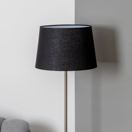 Brilagi - LED-Stehleuchte CERIA 1xE27/40W/230V Ø 30 cm schwarz/mattchrom