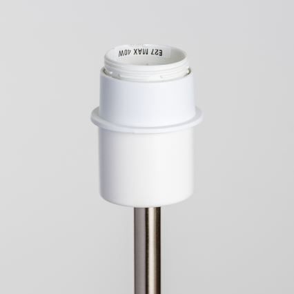 Brilagi - LED-Stehleuchte CERIA 1xE27/40W/230V Ø 30 cm schwarz/mattchrom