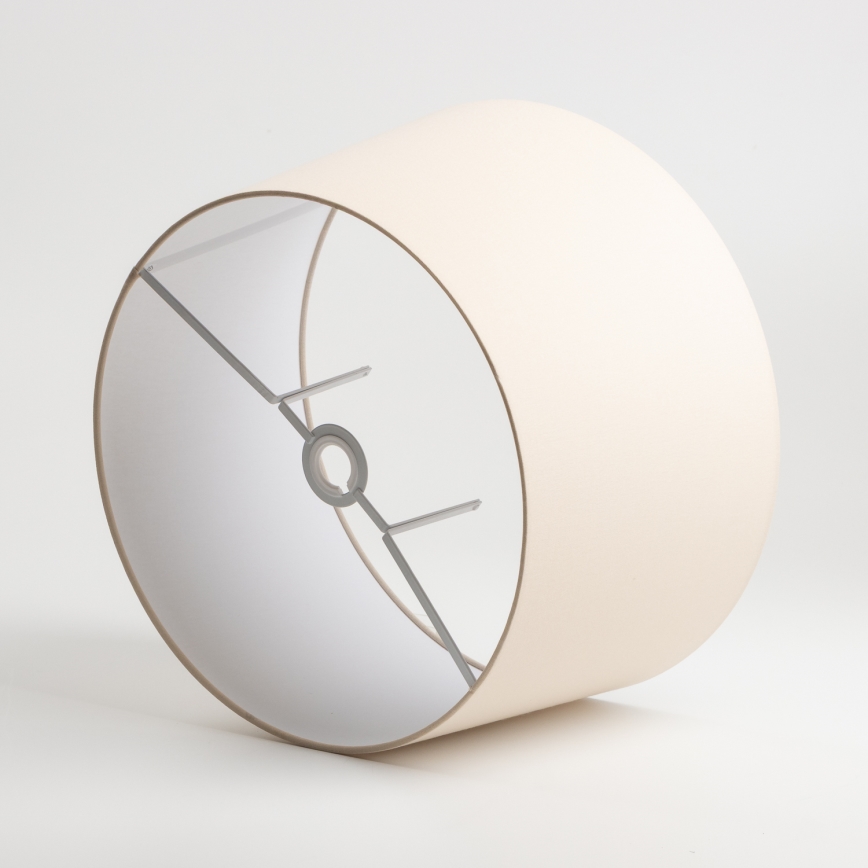 Brilagi - LED-Stehleuchte CERIA 1xE27/40W/230V Ø 45 cm beige/mattchrom