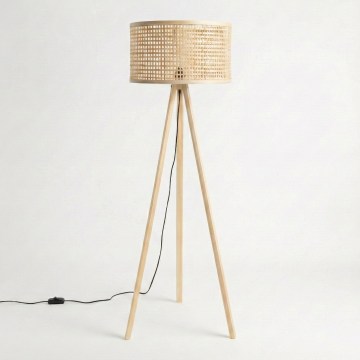 Brilagi - LED Stehleuchte CERIA 1xE27/60W/230V Ø 40 cm beige