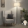 Brilagi - LED-Stehleuchte CERIA 1xE27/60W/230V Ø 45 cm glänzender Chrom/beige