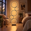 BRILAGI - LED Stehleuchte ECHO LED/36W/230V 4000K 110 cm schwarz