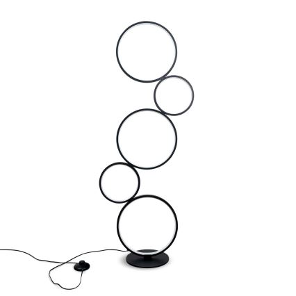BRILAGI - LED Stehleuchte ECHO LED/36W/230V 4000K 110 cm schwarz