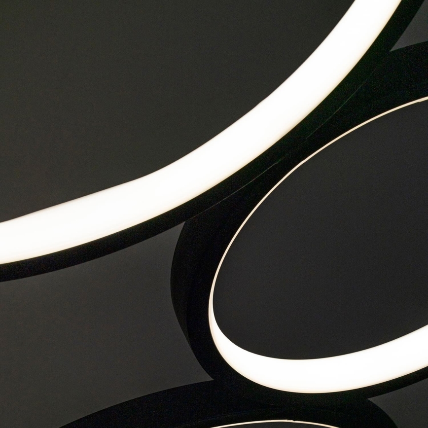 BRILAGI - LED Stehleuchte ECHO LED/36W/230V 4000K 110 cm schwarz