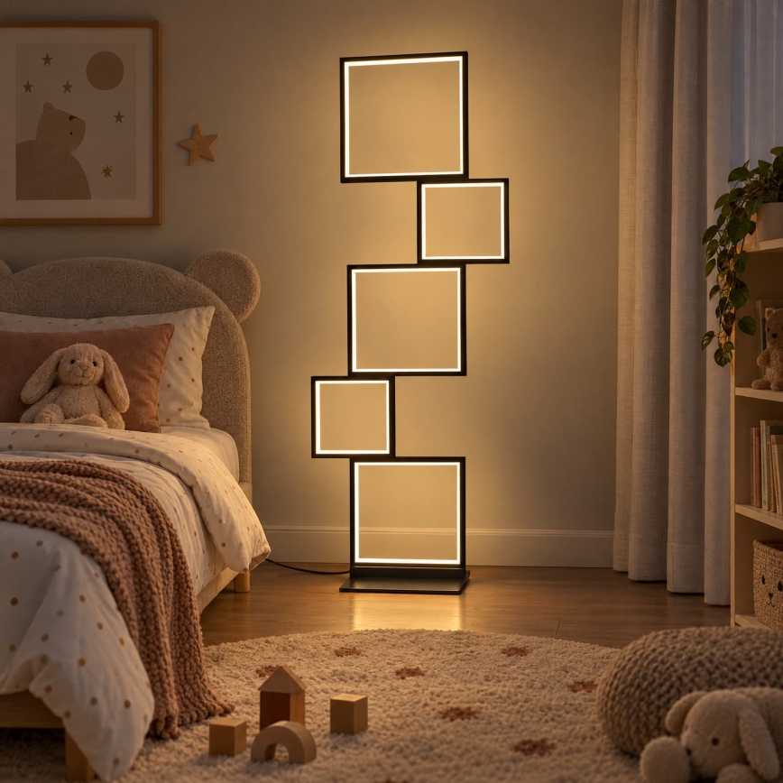BRILAGI - LED-Stehleuchte SHIFT LED/36W/230V 4000K 123 cm schwarz
