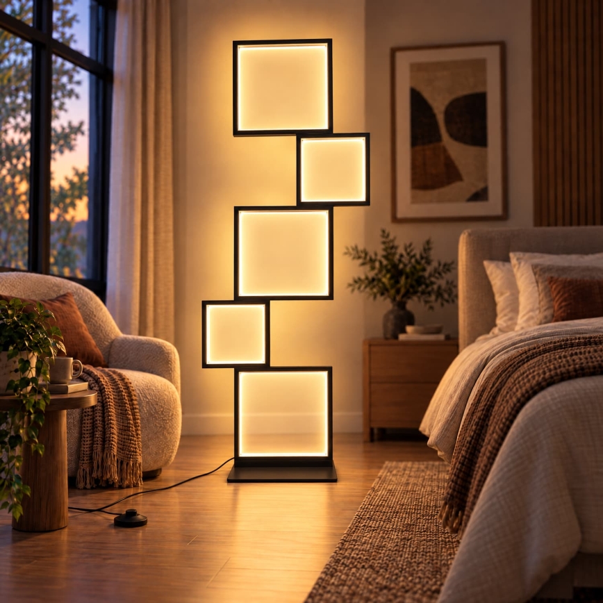 BRILAGI - LED-Stehleuchte SHIFT LED/36W/230V 4000K 123 cm schwarz