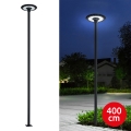 Brilagi - LED-Straßenleuchte mit 4 m Mast URBANSPARK LED/120W/230V schwarz IP65