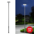 Brilagi - LED-Straßenleuchte mit 5 m Mast URBANSPARK LED/120W/230V Anthrazit IP65
