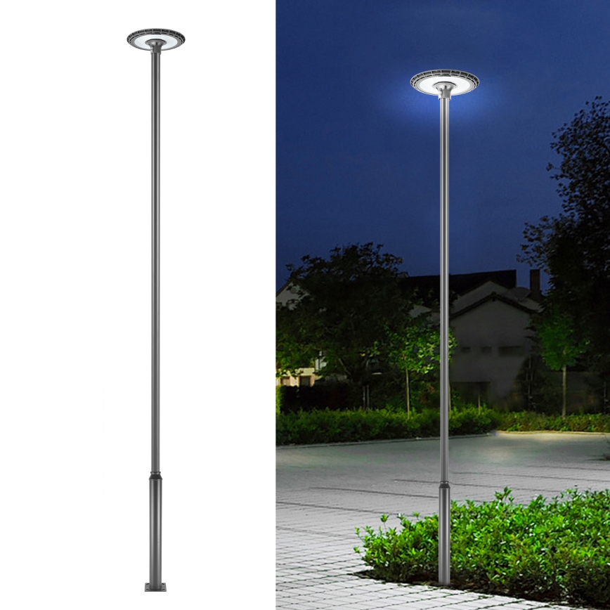 Brilagi - LED-Straßenleuchte mit 5 m Mast URBANSPARK LED/120W/230V Anthrazit IP65