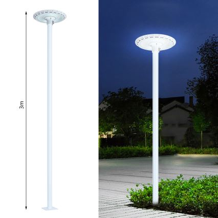 Brilagi - LED-Straßenleuchte URBANSPARK LED/120W/230V weiß IP65