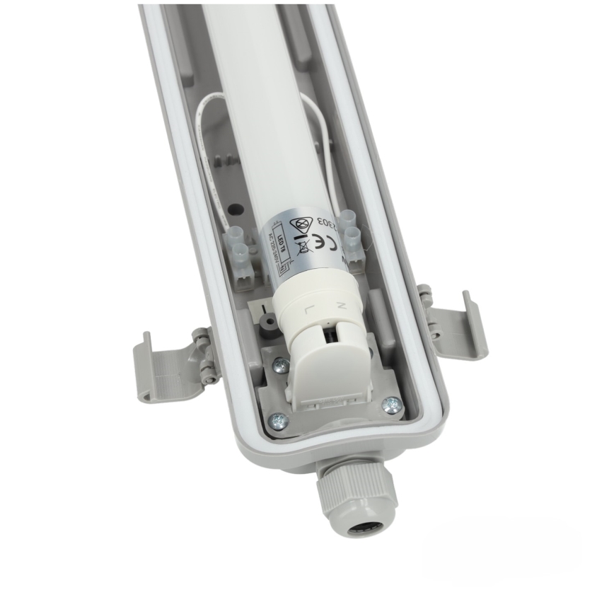 BRILAGI - Technische, staubdichte LED-Leuchtstoffleuchte OPTIMA T8 1xG13/18W/230V 4000K IP65 128 cm