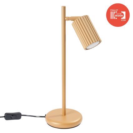 Brilagi - LED-Tischlampe CRESTO 1xGU10/10W/230V goldfarben