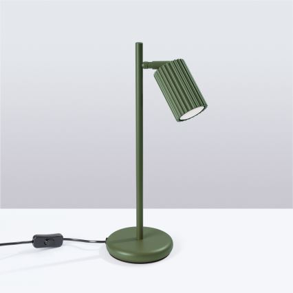 Brilagi - LED-Tischlampe CRESTO 1xGU10/10W/230V grün