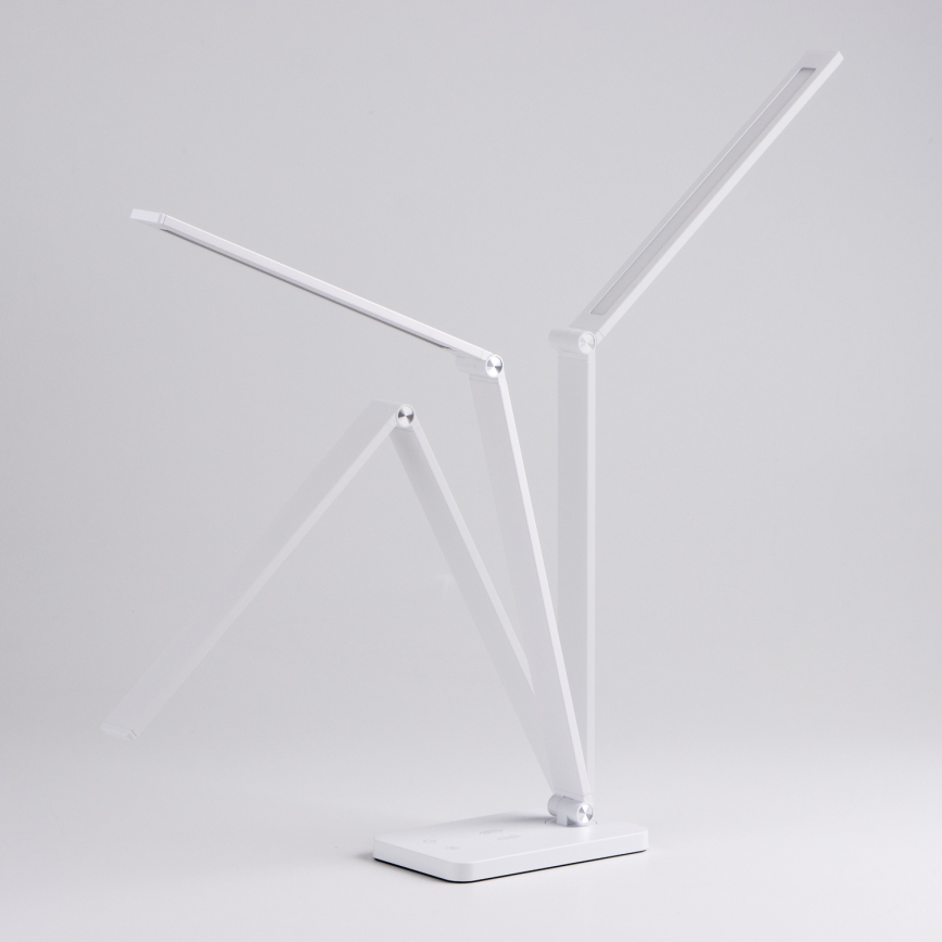 Brilagi - LED-dimmbare Touch-Tischlampe mit kabellosem QI-Ladegerät MODO CHARGE LED/7W/5V 3000/4000/6000K weiß