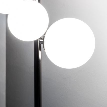 Brilagi - LED Tischlampe MILLA 4xG9/3W/230V schwarz-chrom/weiß