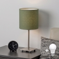 Brilagi - LED-Tischlampe NUBILA 1xE27/60W/230V, grün