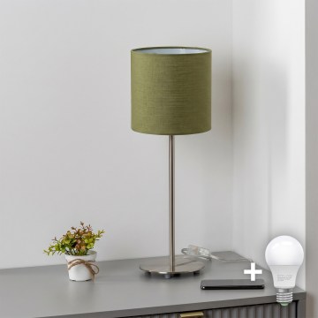 Brilagi - LED Tischlampe NUBILA 1xE27/60W/230V grün