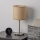 Brilagi - LED-Tischlampe NUBILA 1xE27/60W/230V hellbraun