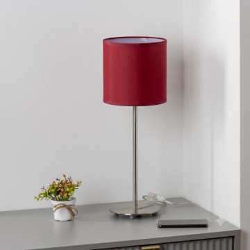 Brilagi - LED-Tischlampe NUBILA 1xE27/60W/230V pompejanisch-rot