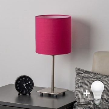 Brilagi - LED Tischlampe NUBILA 1xE27/60W/230V rosa