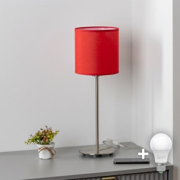 Brilagi - LED Tischlampe NUBILA 1xE27/60W/230V rot